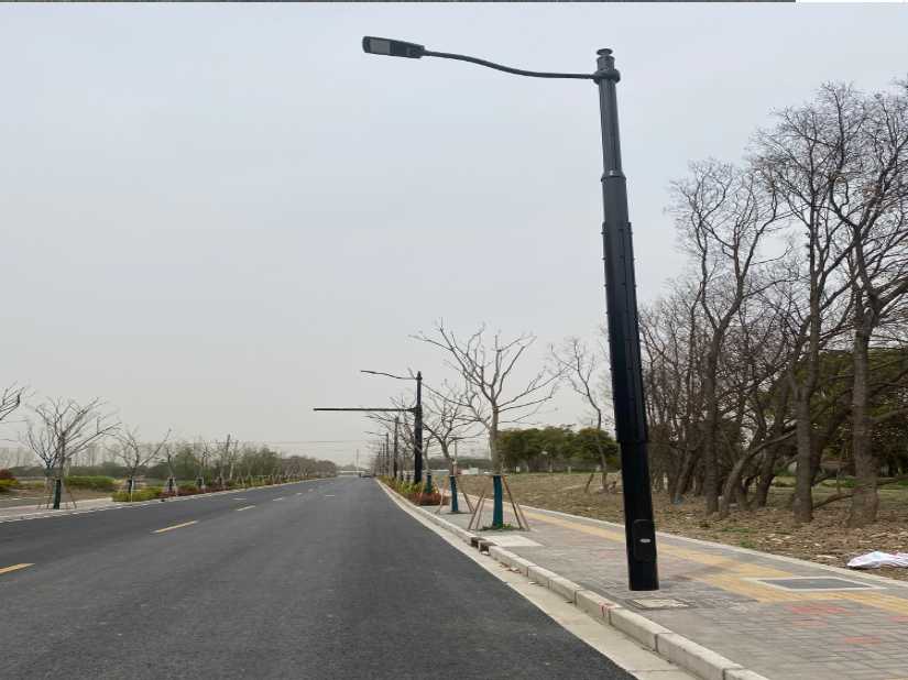 绵竹市上海综合杆 太阳能路灯工程